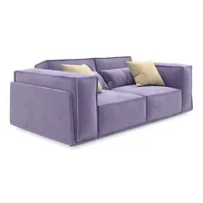 Диван-кровать Vento Classic двухместный фиолетового цвета, 234 x 80 x 120 см