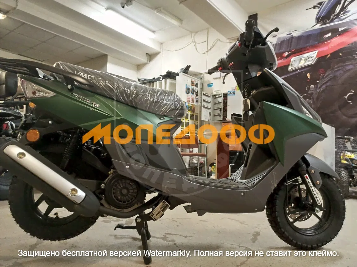 Скутер Vento Corsa RS green 150(50)
